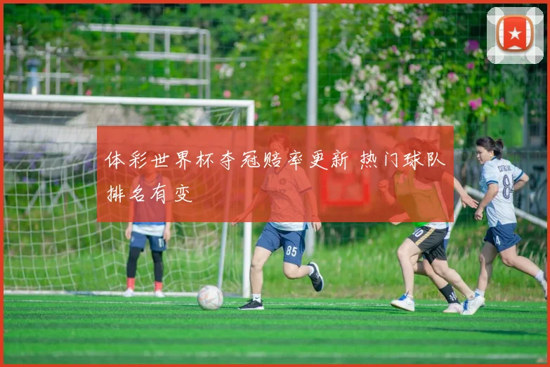 体彩世界杯夺冠赔率更新 热门球队排名有变